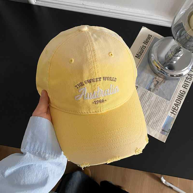 キャップ 帽子 レディース Y2K カジュアル ストリート 韓国 ファッション ベースボールキャップ 小顔効..