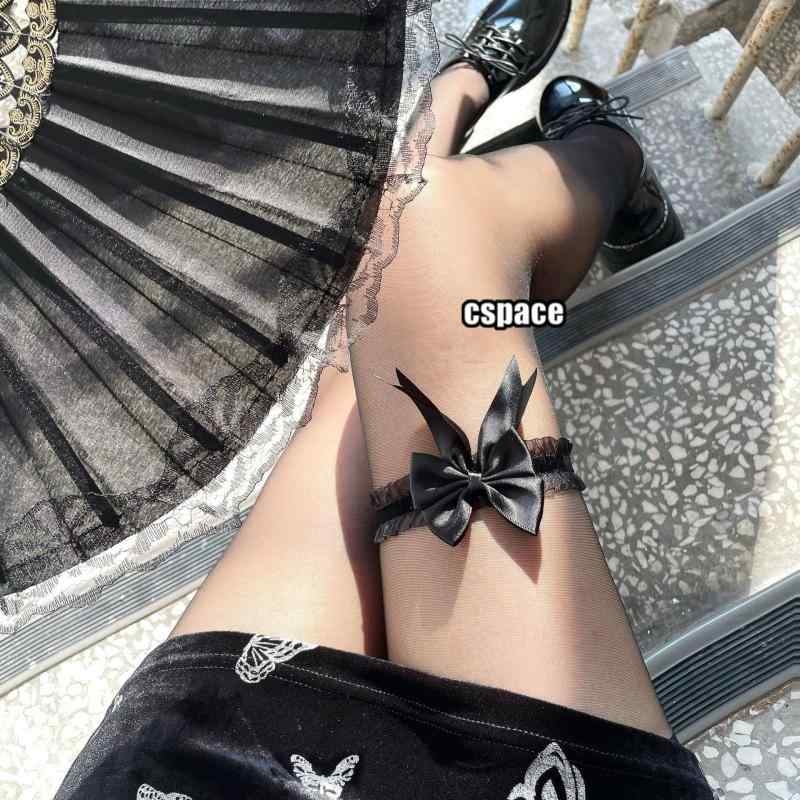 ガーターリング レッグリング 太もも アクセサリー 女の子 y2k サブカル ゴスロリ ガーリー レース リ..