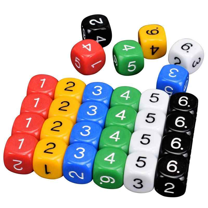 サイコロ チタン合金 金属製 高耐久 軽量 アクセサリー カラー デジタル サイコロ 教育 児童 ゲーム 計..