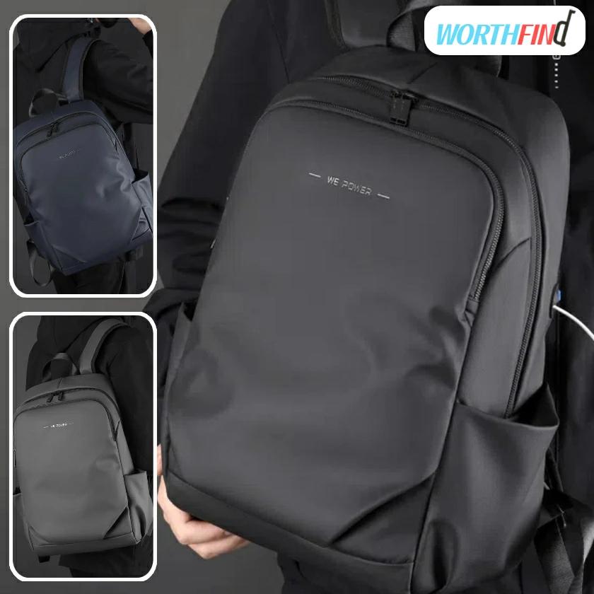 WE POWER リュック メンズ おしゃれ 人気 バックパック 大容量 撥水 軽量 多機能 15.6インチ PCリュック ビジネスリュック アウトドア 通学 通勤 出張 旅行 りゅつく カジュアル タウンリュック 男女兼用 防災用品 災害対策 避難
