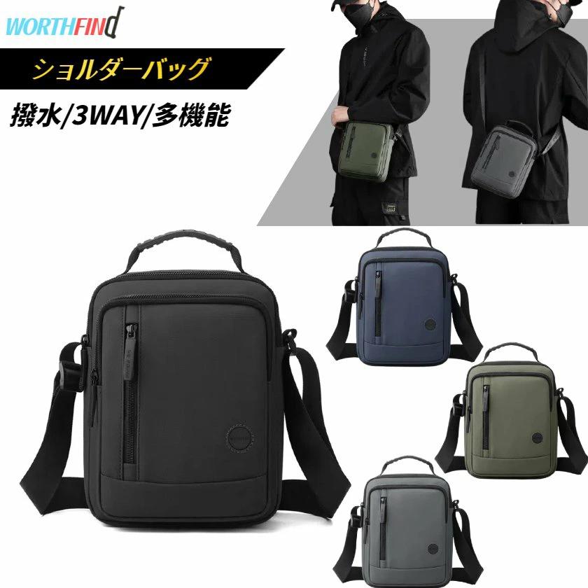 樂天商城 - WE POWER ショルダーバッグ メンズ ボディバッグ ウエストバッグ ハンドバッグ 鞄 肩掛けバッグ 斜めがけ 小さめ 軽量 ミニ miniメッセンジャーバッグ 手提げバッグ ハンドル 多機能 出張 旅行 通勤 撥水 ワンショルダーバッグ 多層収納