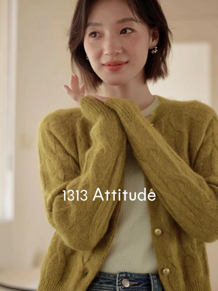 ニットカーディガンレディースショー...