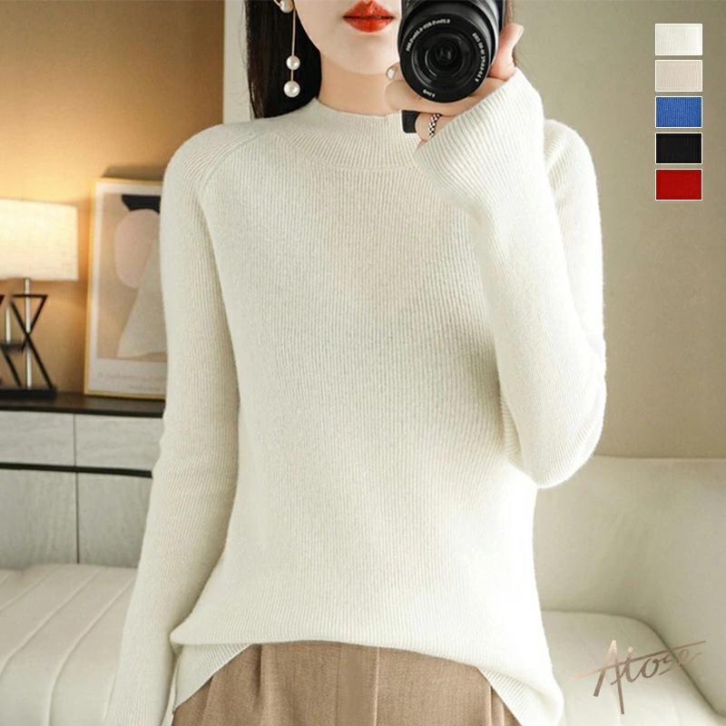 Atoseニットセーターハイネック...