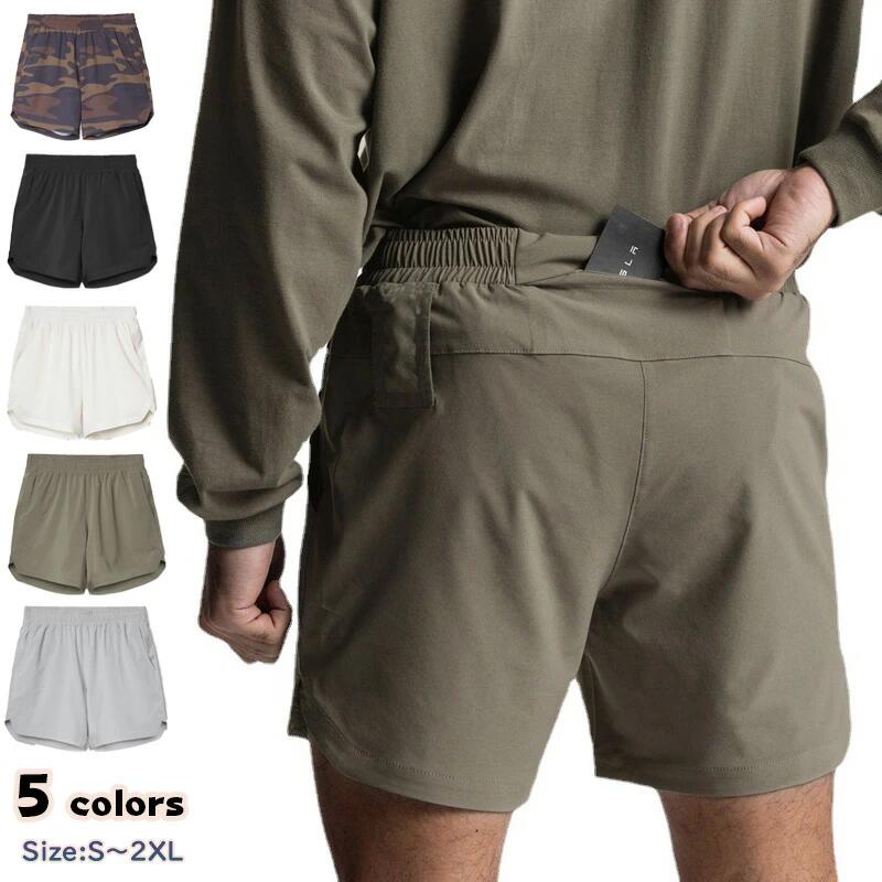 夏 秋 トレーニング 短パン ショートパンツ メンズ ボクサーパンツ スポーツ ショートパンツ メンズ 大..