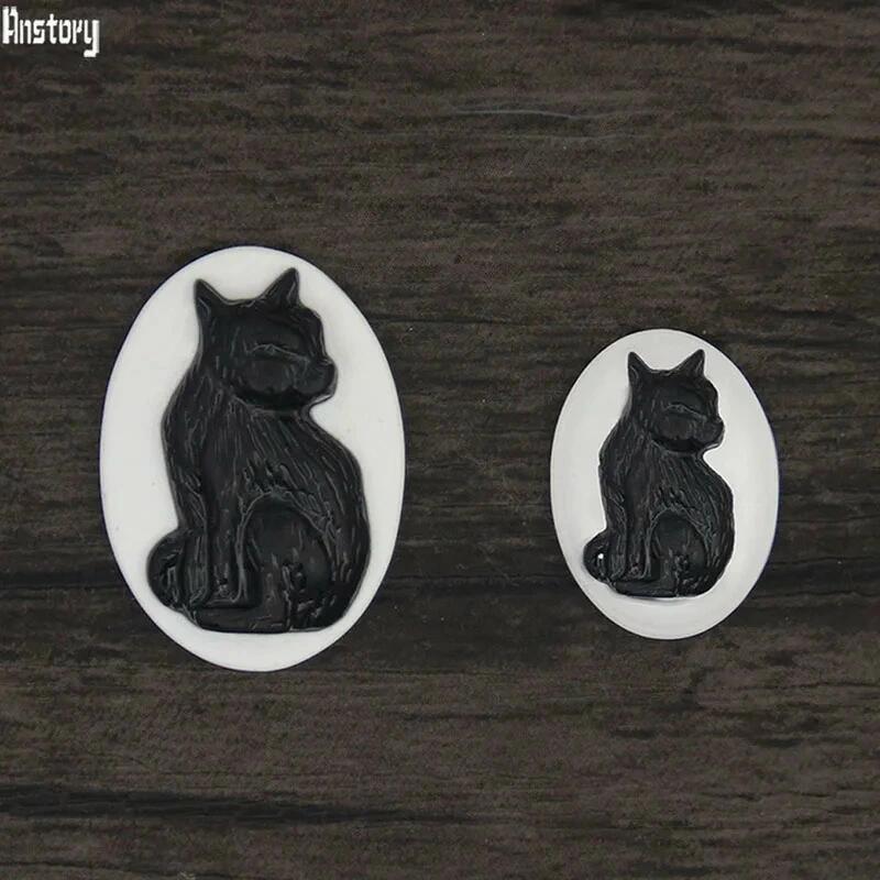 【クーポン利用で2790円】 ピアス 指輪 リング ブレスレット ネックレス 動物 アニマル ヒョウ ハート ビーズ レジン ネコ レディース 20個 ロット 猫 キャット カメオ 13x18mm 1825mm DIY ファッション レオパード 豹 ジュエリー