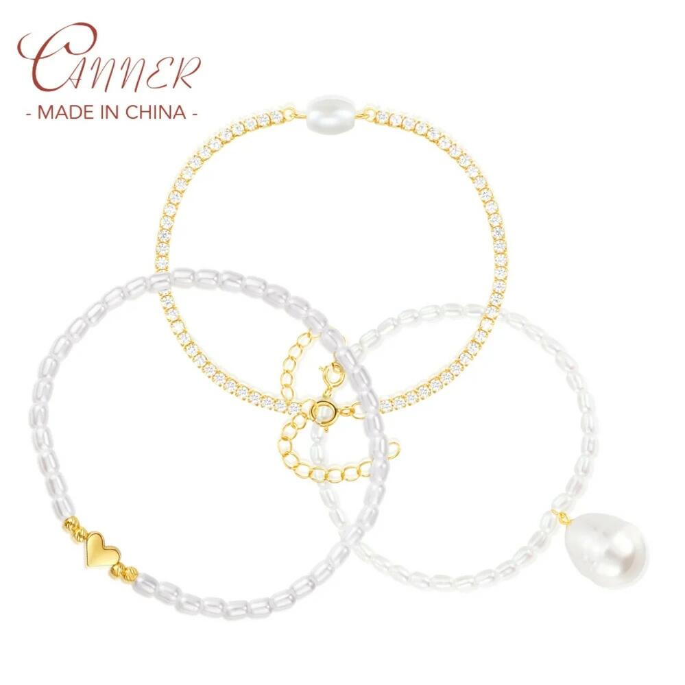 【クーポン利用で5340円】 ブレスレット ゴールド シルバー ムース 八角形 パール 星 レディース 925 スムーズ オクタゴン スター イレギュラー 18K 星空 空 スカイ Ins ファイン ジュエリー ギフト