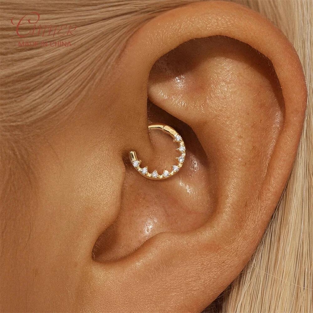 【送料無料】 ピアス ジルコニア シルバー ビーズ 爪 レディース 1個 S925 ナチュラル フリンジ付き 幾何学 ジルコン ピアース 甲高い ピース ボーン ネイル エレガント レディ スタッド ジュエリー