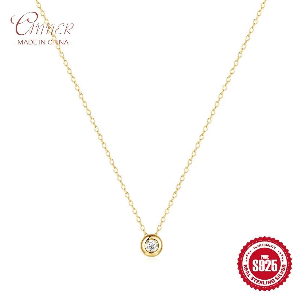 【送料無料】 ペンダント ネックレス ジルコニア シルバー チェーン ラウンド リング レディース S925 スターリング ジルコン デビル 目 アイズ 多層 マルチレイヤー ジュエリー ギフト 襟