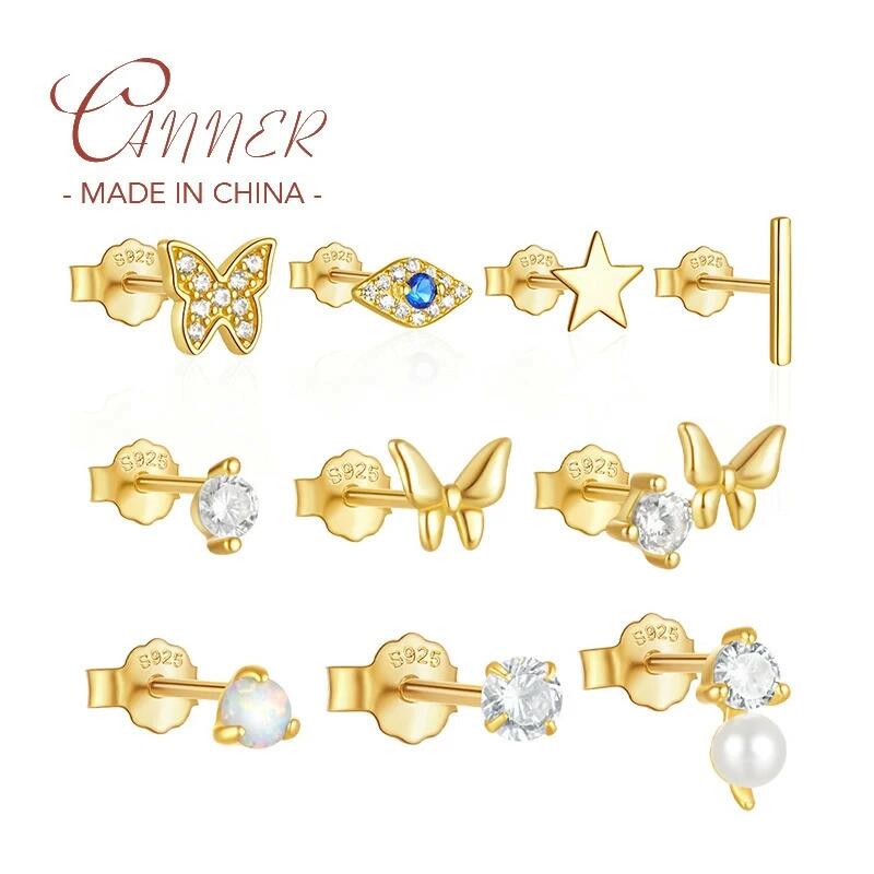 【送料無料】 ピアス シルバー リング 星 レディース リアル 925 スターリング セット ミニ スター デビル 目 アイズ スタッド ファイン ジュエリー ギフト ペンダント