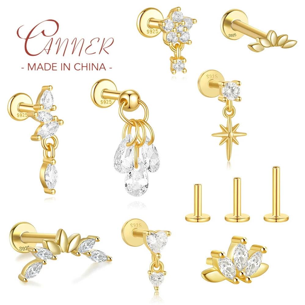 【送料無料】 ピアス ジルコニア シルバー インド ハート リング レディース 3個 9 スターリング 5 6 8..