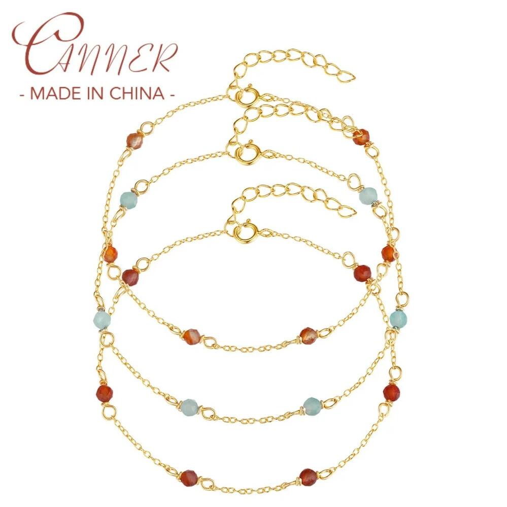 【送料無料】 ブレスレット ジルコニア 赤 レッド 青 ブルー ゴールド シルバー リング レディース 925 スターリング ワイン 間隔 星空 スター ジルコン 18K プレート 結婚式 ウェディング Ins ファイン ジュエリー ギフト