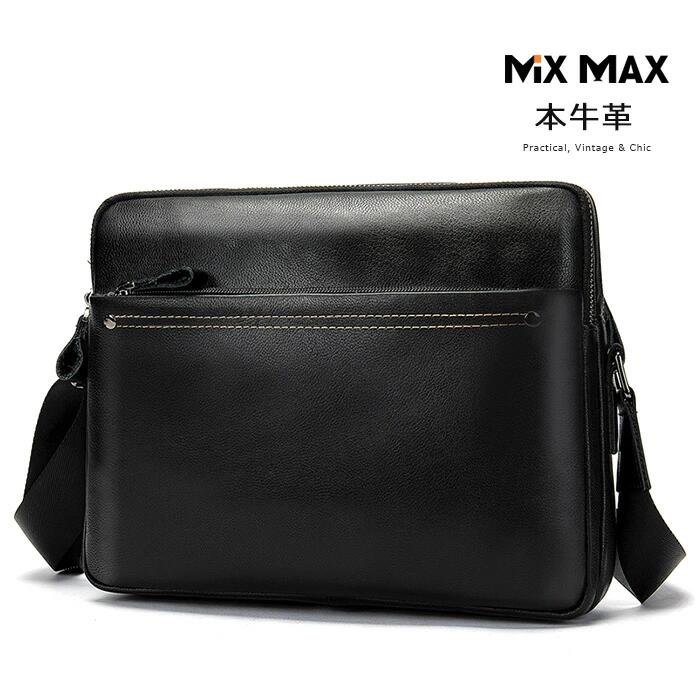 厳選牛革 レザー ショルダーバッグ メンズ ワンショルダー 斜めがけ 肩掛け ポシェット レザー 革 ipad収納 アウトドア バッグ