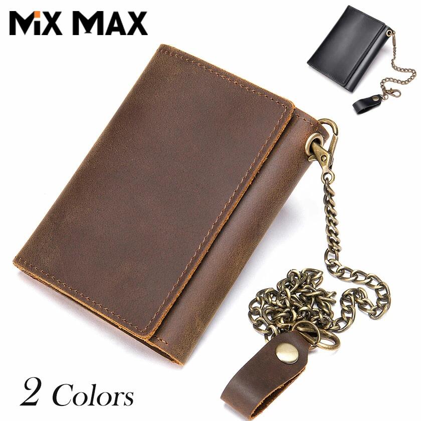 財布 ミニ財布 スリム ウォレット チェイン スキミング防止 メンズ 本革 牛革 高級感 小銭入れ カード収納 レザー 折りたたみ ハンド シンプル 無地 男性 紳士用 男女兼用 メンズ財布 ラウンド 多機能 記念品 薄型 コンパクト プレゼント 誕生日