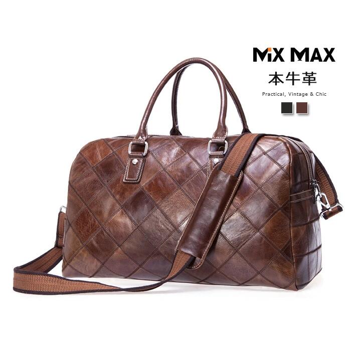 本革 厳選牛革 レザー 旅行カバン トートバッグ ショルダーバッグ ゴルフバッグ トラベルバッグ 斜め掛け 肩掛け 2WAY 大容量 出張 旅行