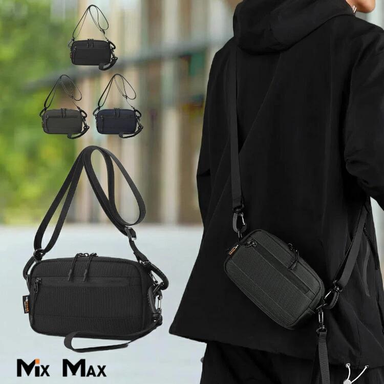 POWER ショルダーバッグ ボディバッグ メンズ 小さめ ミニ ミニショルダーバッグ 軽量 斜めがけバッグ ..