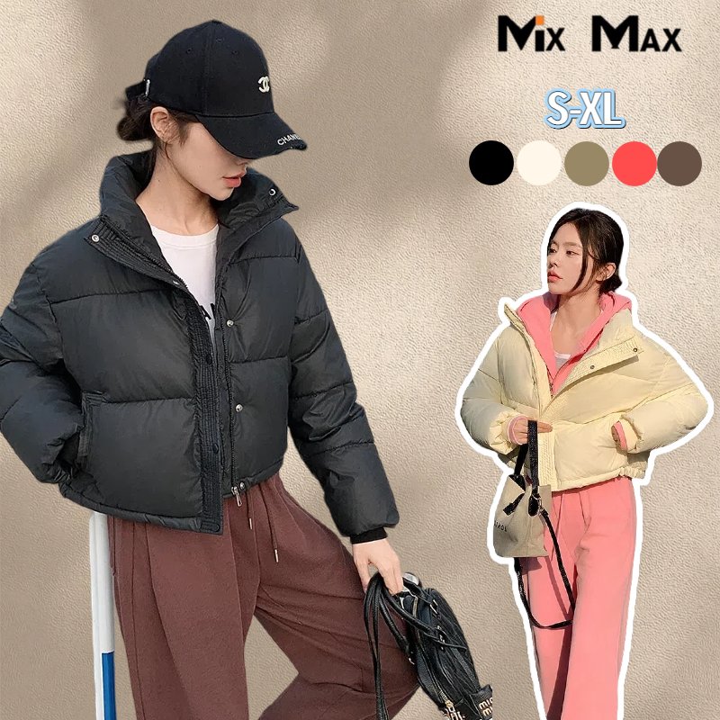 レディース ゆったり 中綿コート ショート丈 抜け感 防寒コート 中綿 冬 秋 春 防寒 防風 厚手 可愛い 韓国風 保温 大きいサイズ 可愛い ダウンジャケット モッズコート アウター 長袖 暖かい 冬服 防寒着