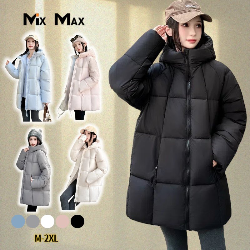 レディース 中綿コート フード付き アウター 抜け感 防寒着 コート ダウンコート ダウンジャケット 冬 大きいサイズ ロングコート 防風 防寒 保温 ベンチコート 体型カバー 着痩せ 厚手 暖かい 秋冬 抜け感 通勤 通学