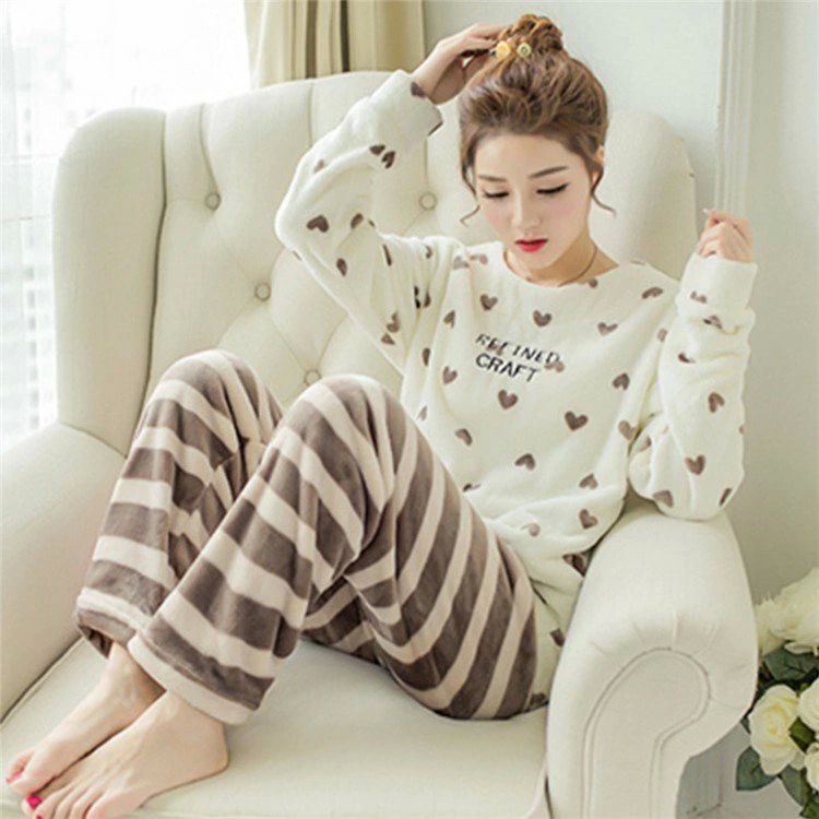 もこ 防寒 上下セット 2点セット 部屋着 レディース ナイトウェア パジャマ ルームウェア 冬 秋 レディース セットアップ WILLS