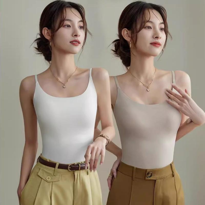 接触冷感 ブラトップ ノンワイヤー 美背 ストレッチ キャミソール XL インナー L 無地 ルームウェア XXL シンプル 部屋着 伸縮性 レディース M トップス ロング丈