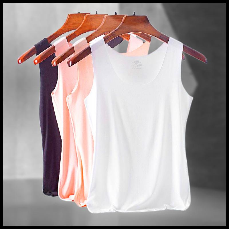 ヨガ 下着 タンクトップ 春夏 運動 ピンク レディース 白 接触冷感 モダール スポーツブラ 通気性 吸湿速乾 黒 インナー 肌着 普段使い 肌色