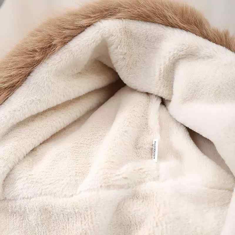 6歳 ふわふわ 一体型 帽子 冬用 5歳 キッズ かわいい 子供 ベージュ 耳当て付き ピンク系 熊猫 男の子 女の子 マフラー 暖か 4歳 帽子 防寒