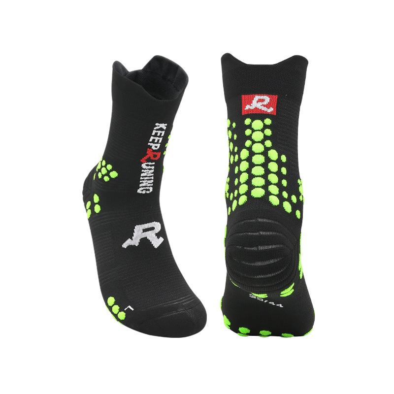 スポーツソックス サイクル 春夏秋冬 ホワイト ブルー 抗菌防臭 通気性 中筒丈 摩擦防止 ランニングソックス 運動 滑り止め 吸汗 男性用 アウトドア 靴下 ブラック 圧力サポート 速乾 ポリエステル