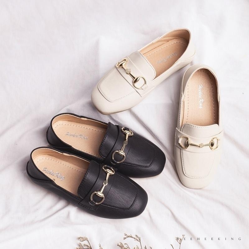 スリッポン レザー 通園 かわいい 女の子 白 黒 歩きやすい 豆豆靴 普段使い ぺたんこ靴 子供靴 靴 春夏秋冬 柔らかい ローファー 通学 キッズシューズ フラットシューズ