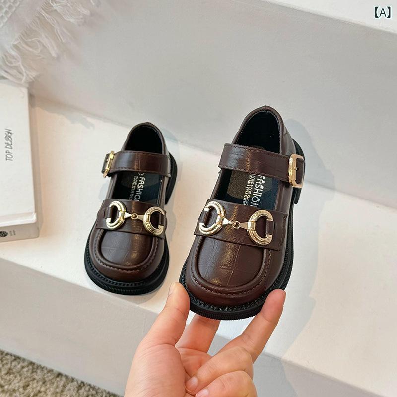 春秋 スリッポン 子供靴 14.5cm 15cm 15.5cm ベージュ 女の子 ブラウン ブラック ソフト底 ローファー PUレザー