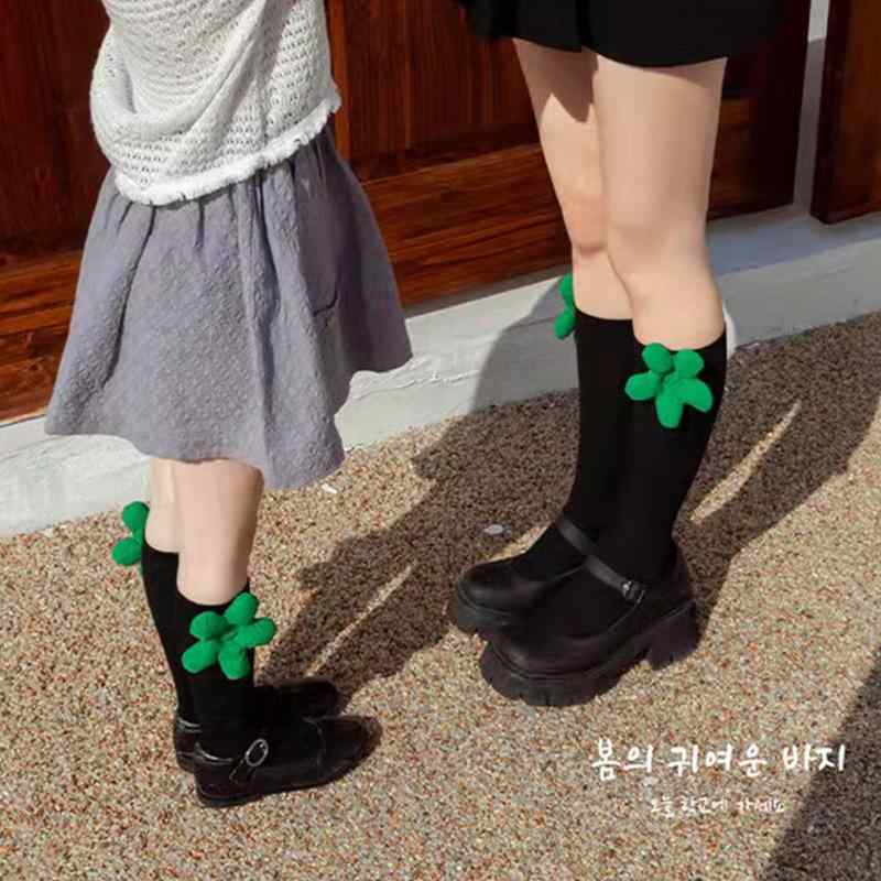 12歳 女の子 ペア 春夏 11歳 8歳 6歳 キャンディカラー 綿 キッズ ブラック レッド 立体花柄 10歳 かわいい 2歳 親子 ブルー ピンク 靴下 7歳 3歳 ホワイト 1歳 9歳 4歳 グリーン 5歳