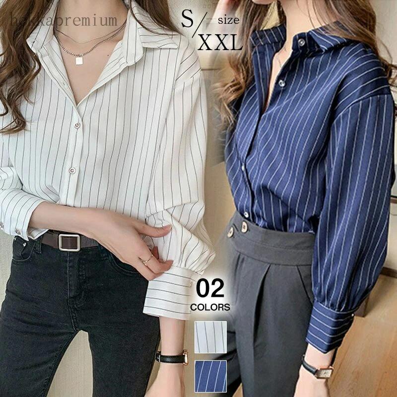 Rakuten - フォーマル 事務服 レギュラー カッターシャツ レディース ブラウス ワイシャツ オフィス 長袖 おしゃれ シャツ