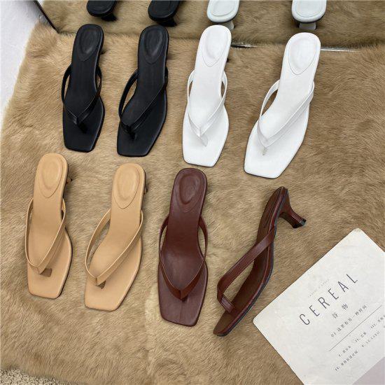 買い物 韓国 フェイクレザー 夏 ミュール デイリー トレンド お出かけ ビーチサンダル 女子会 ビーサン カジュアル ヒール オトナ女子 トングサンダル 通学 通勤 デート レディース オープントゥ おしゃれ きれいめ 5cm 高見え エレガント 人気 歩きやすい