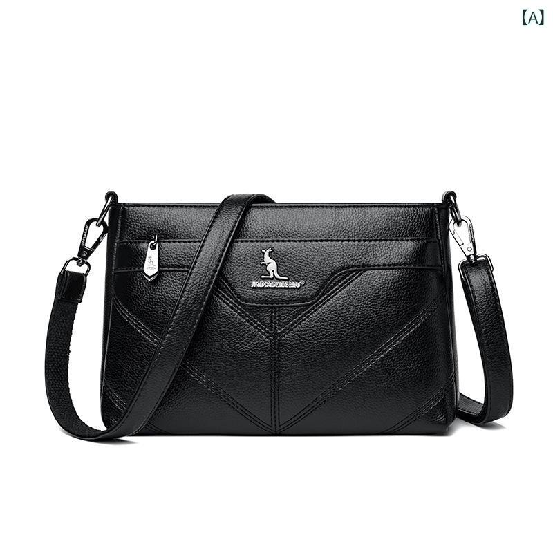 グレー ブラック 通勤 斜めがけ ブルー ソフトレザー ママ カバン 本革 レディース ベージュ 肩掛け シ..