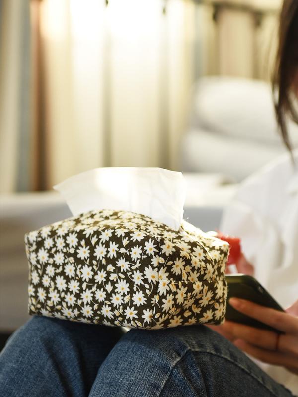 Rakuten - 車内 カー ホーム ティッシュ収納 ケース 雑貨 ボックス ティッシュ ボックス ペーパー 布 リビング ボックス おしゃれ ティッシュケース カバー