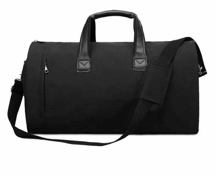 男女兼用 メンズ 型くずれ防止 防水 ゴルフ ビジネス出張 ガーメントバッグ レディース バッグ シューズを別に収納可 冠婚葬祭 ボスト..