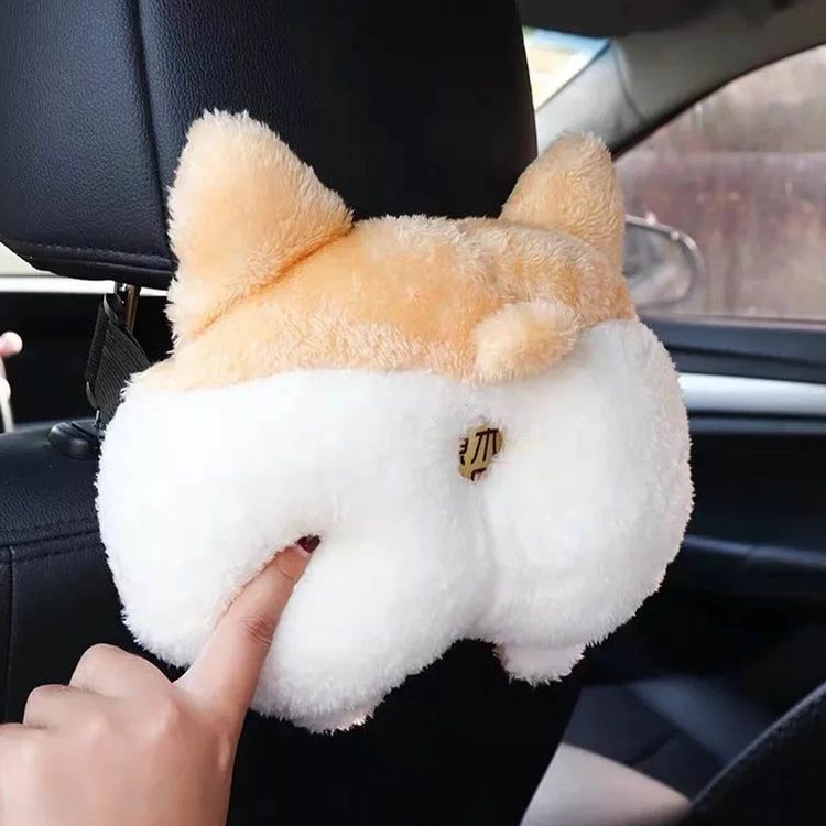 ソフト 癒し 収納 ティッシュポーチ フワフワ ギフト ティッシュカ 車内 リビング 車載 プレゼント 吊..