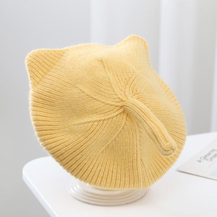 猫耳 キッズ ネコ 帽子 ニット帽 ねこ ねこ こども 可愛い 子ども 耳付き 女の子 猫 キッズ ネコミミ ベレー帽 ニットキャップ 男の子 子供