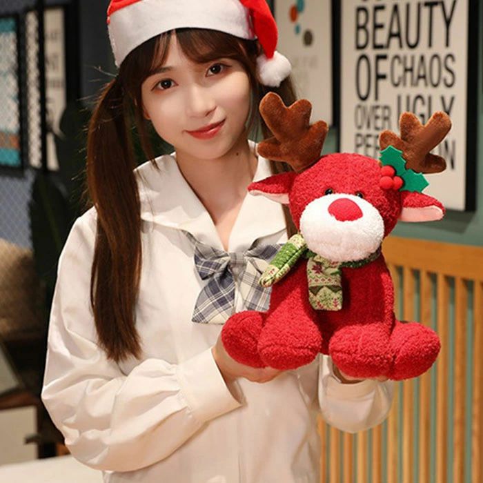 Full Wigs （Male） - 男の子 サンタクロース 雪だるま 動物ぬいぐるみ ふわふわ ギフト 雑貨 可愛い サンタ 御祝い おしゃれ クリスマスプレゼント クリスマス プレゼント 人形 おもちゃ ぬいぐるみ インテリア 装飾おもちゃ 女の子 お誕生日 彼女 贈り物 可愛い トナカイ 手触りふわふわ