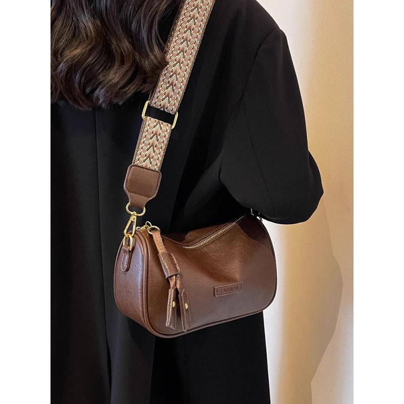 PU レザー 鞄 レディース ボストンバッグ 中型 日常使い ブラック コーヒー色 ショルダーバッグ 斜め掛け ステッチ
