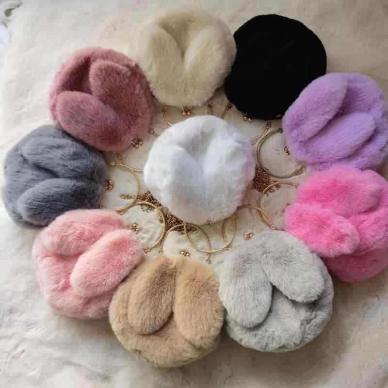 もこもこ レディース ふわふわ 普段使い かわいい バッグ ハンドバッグ 白/ベージュ/ピンク系/黒/紫/グレー/カーキ ショルダーバッグ 斜めがけ カートゥーン