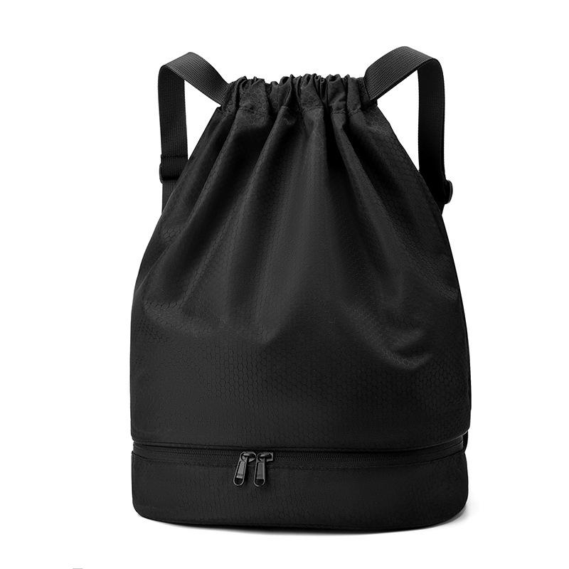 旅行 軽量 マカロンカラー 男の子 防水 乾湿分離 ストライプ プールバッグ 水泳バッグ キッズ ショルダーバッグ 20-35L スポーツバッグ オックスフォード生地 女の子