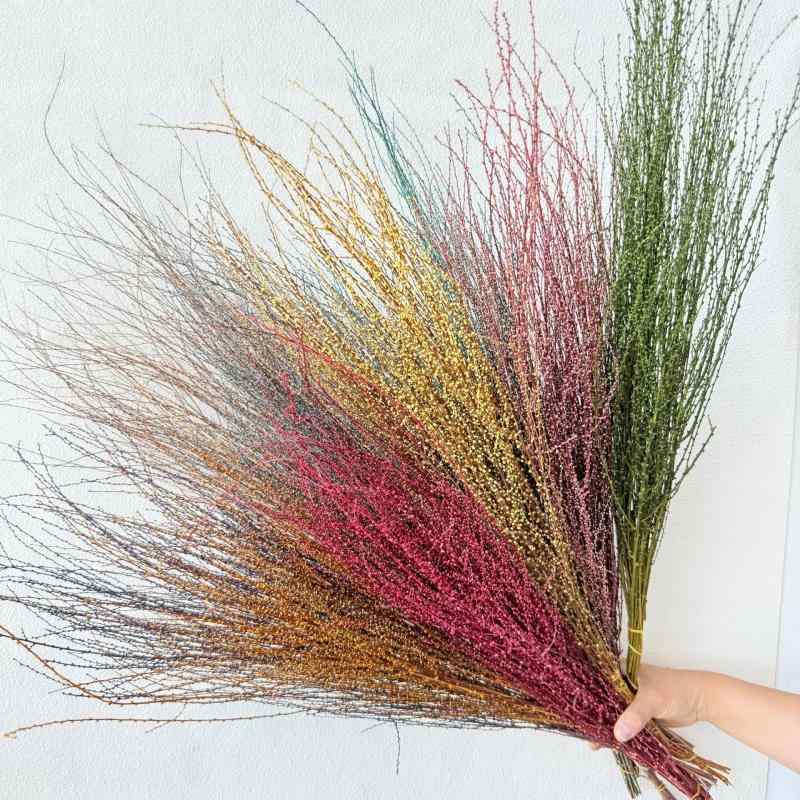 花材 雪柳 永生花 ドライフラワー アレンジメント 北欧風 ウェディング ブライダル ホームデコレーショ..