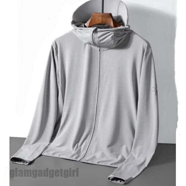 UV対策 ヒンヤリ UVカットー 新生活 吸汗速乾 DRY ラッシュパーカー 長袖 夏新作 ギフト メンズ プレゼント 冷感 パーカー 体型カバー 接触冷感 ドライ ラッシュガード