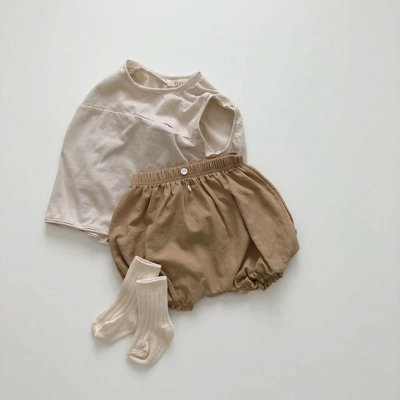 ベビー オーバーパンツ べビー服 赤ちゃん ブルマパンツ おむつカバー かぼちゃパンツ 布帛 ボトムス ..