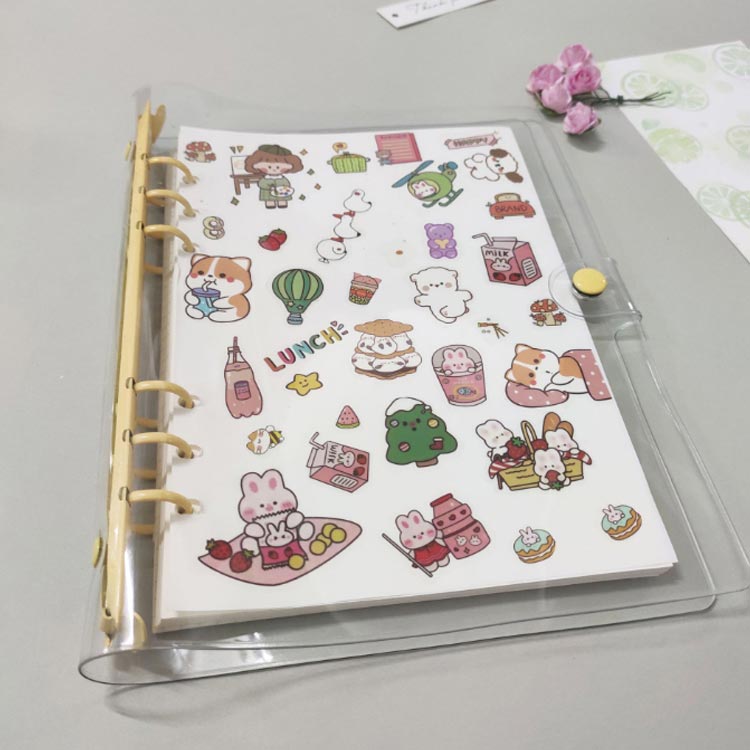 �䤷�� DIY�ǥ� ���ꥸ�ʥ��Ģ A6 A7 A5 �����ƥ��Ģ �ߥ˼�Ģ PVC���С� �Ρ��ȥ֥å� 6���� ������Ģ �������ޥ�����Ģ ��ե��륻�å� ���ꥢ�Х������ �������塼��Ģ Ʃ�� ���� ����ѥ��ȼ�Ģ ���ꥢ��Ģ �����ƥ��Ģ