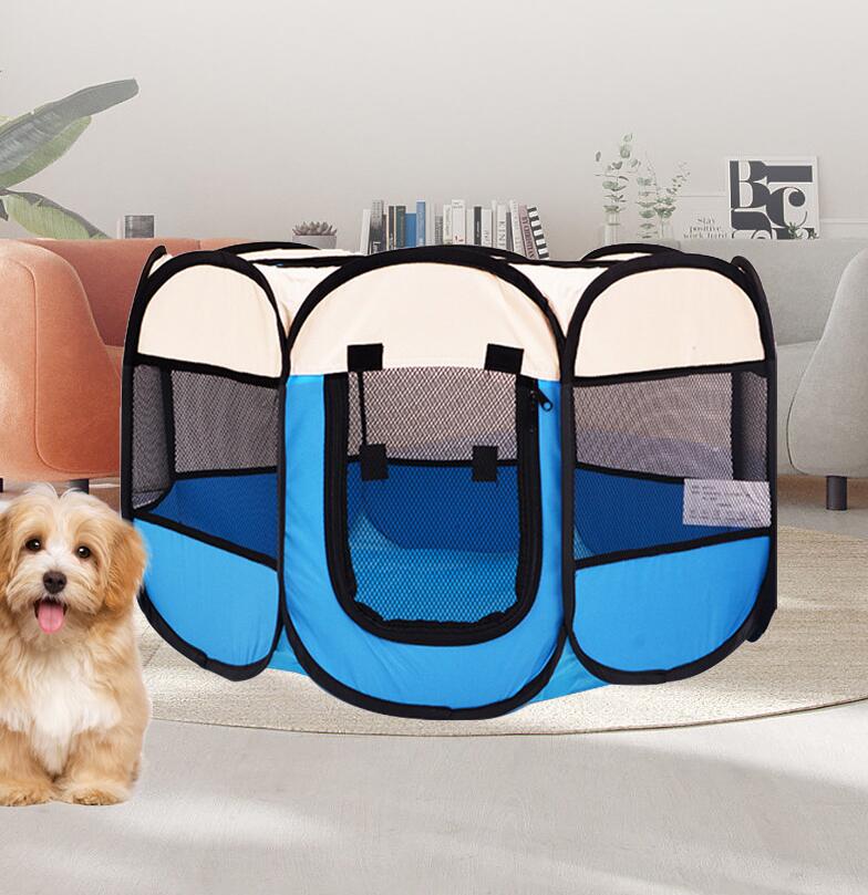 ゲージ 室内用 折りたたみペットサークル ペット ペット用サークル ペット用ケージ 防災 ペットサークル 避難 サークル メッシュ 八角形 災 ペット 折りたたみ ケージ ケージ