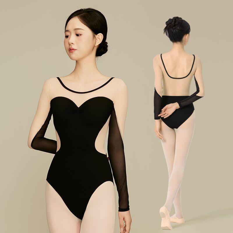 レッスン ステージ衣装 練習着 タンゴ モダンダンス 長袖 ラテンダンス ダンスウェア レディース ラテンドレス 楽天海外通販 レース サンバ ダンス衣装 トップス 社交ダンス レオタード