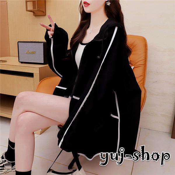Full Wigs （Male） - 長袖 パーカー 紫外線対策 UVパーカー ラッシュガード 夏 日焼け止め服 お出かけ ウォーキング 可愛い UVカット フード付き レディース 軽量