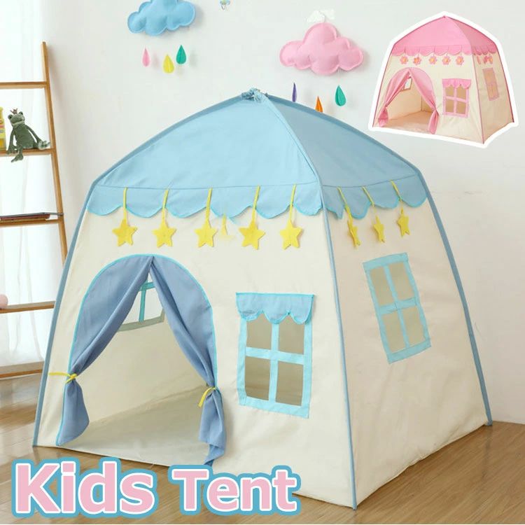 テントピンク 組み立て式 収納簡単 飾り ボールハウス 折り畳み式 子供用テント おもちゃハウス 男の子 室内 誕 テント 女の子