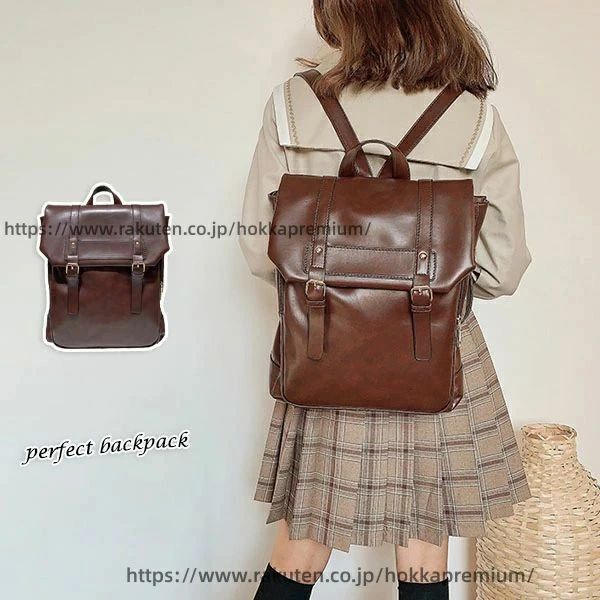 大人 斜めがけ 通学 リュックサック かばん 可愛い ブラウン レディース 上品 大容量 a4 カジュアル バックパック レザー 軽い 通勤 ショルダーバッグ バッグ 2way