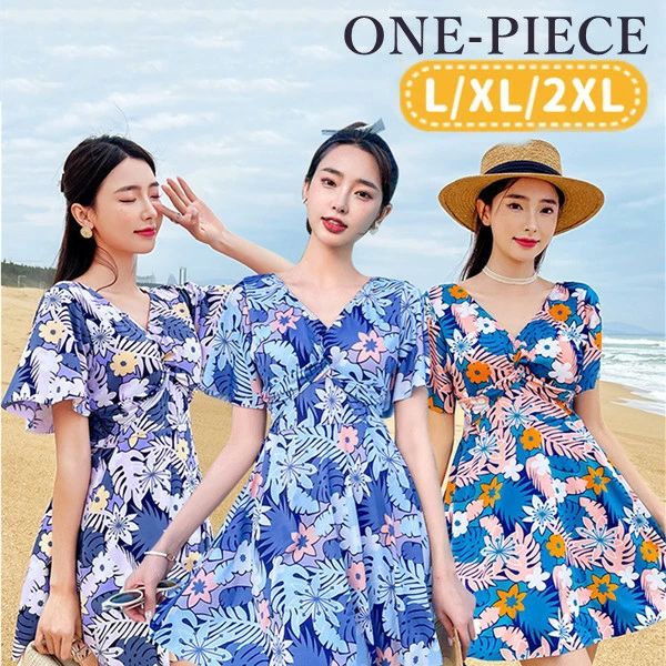 Rakuten - 学生 体型カバー水着 ママ 女性用 ショートパンツ 大人 プール 温泉 水着 韓国 大人 みずぎ 可愛い水着 露出控えめ 韓国 水着 小